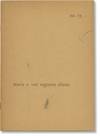 Maria e. van Regteren Altena (Original catalog for a 1949 exhibition)