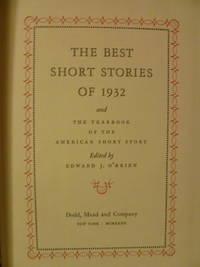 image of The Best Short Stories of 1932 and the Yearbook of the American Short Story