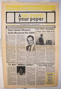 image of Our Paper, Your Paper; the gay family paper of the Santa Clara Valley; vol. 2, #6, March 23, 1983
