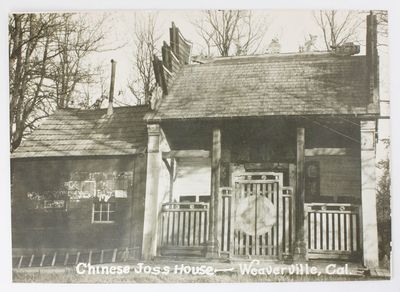 Chinese Joss House -- Weaverville,...