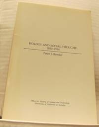 Biology and Social Thought 1850-1914. Five…