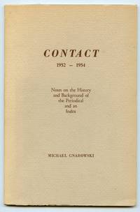 image of Contact 1952-1954. Notes on the History and Background of the Periodical and an Index