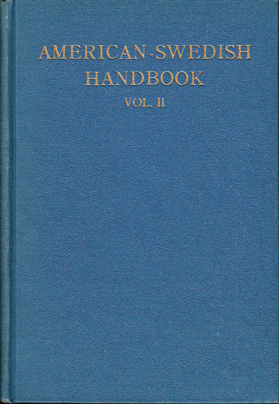 American-Swedish Handbook. Vol. II.