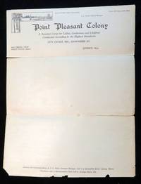 Point Pleasant Colony Letterhead and Promotional Material