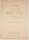 Dreimal sieben Gedichte aus Albert Girauds Pierrot Lunaire (Deutsch von Erich Otto Hartleben). Für eine Sprechstimme Klavier, Flöte (auch Piccolo), Klarinette (auch Baß=Klarinette), Geige (auch Bratsche) und Violoncell. (Melodramen) ... Op. 21 Partitur. Numerierte orzugsausgabe auf Bütten. [Full score for voice and chamber orchestra]