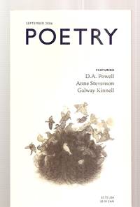 cover of Poetry CLXXXVIII Volume Number 5 September 2006