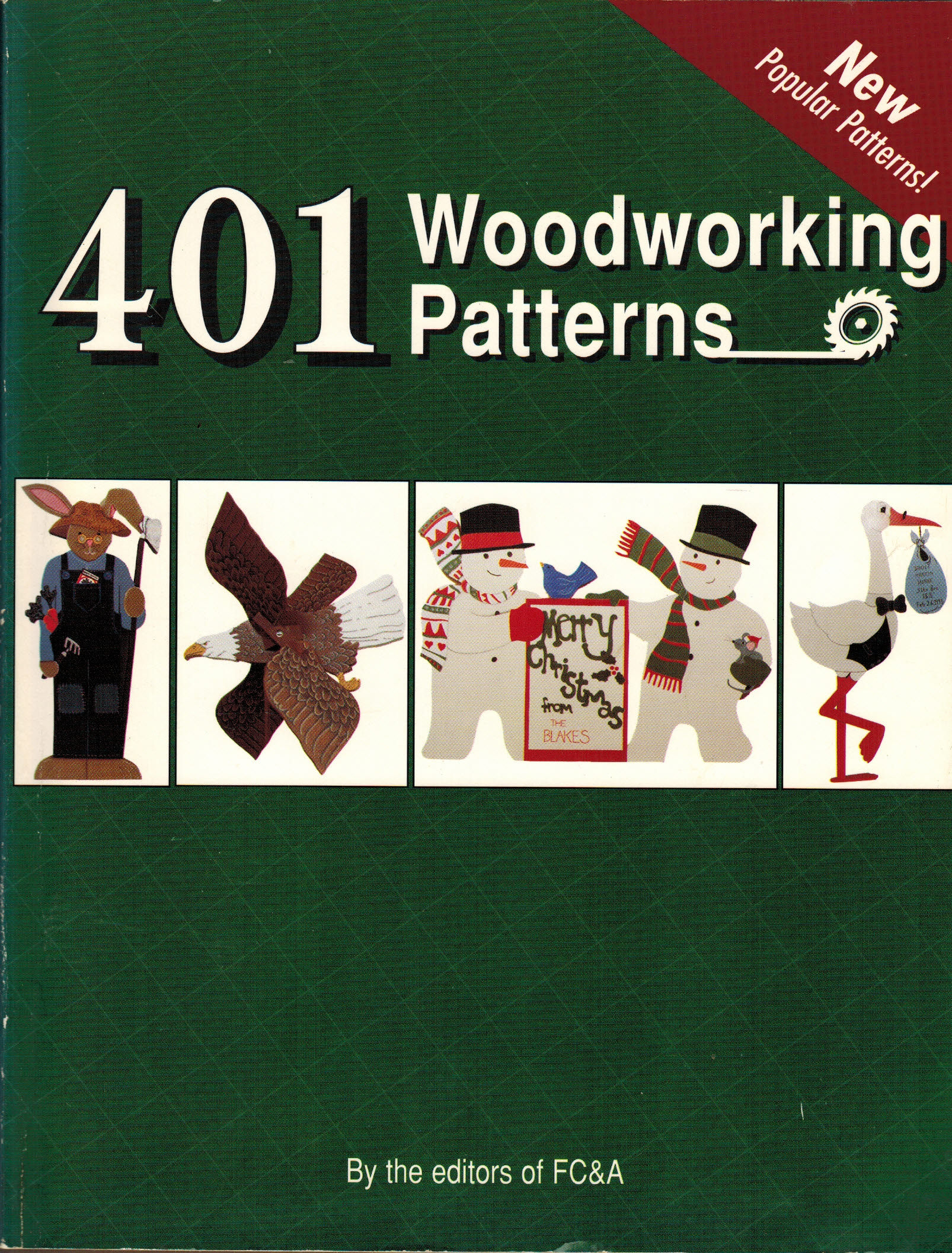 401 Woodworking Patterns by FC &amp; A Editors - Paperback ...