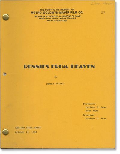 Pennies from Heaven (Original screenplay for the 1981 film)