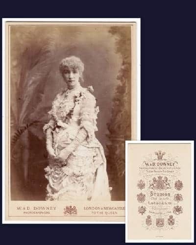 Original portrait studio of Sarah Bernhardt.