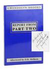 Report From Part Two [Signed and Inscribed]