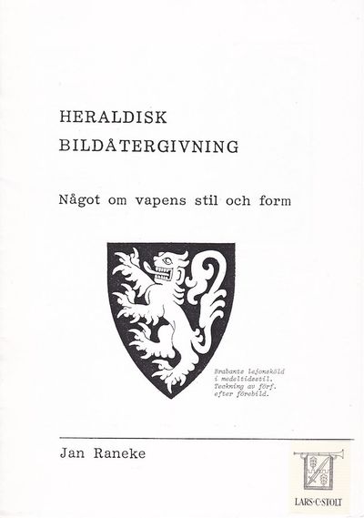 Heraldisk bildåtergivning. Något om vapens stil…