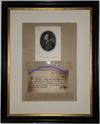 An Alexander Pope Signed Receipt For A Subscription To His Six-Part Iliad Translation