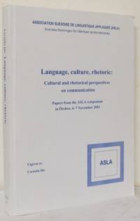 Language, culture, rhetoric. Cultural and…