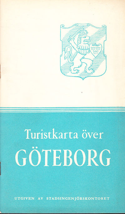 Turistkarta över Göteborg. Utgiven av Göteborgs…