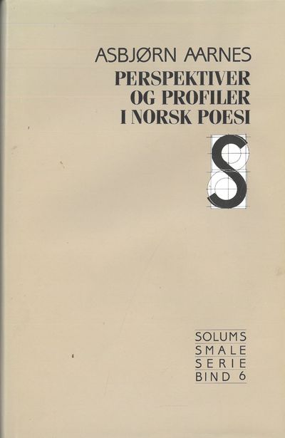 Perspektiver og profiler i norsk poesi.