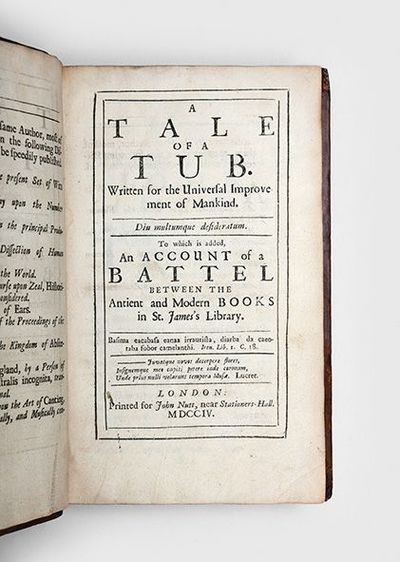 洋書 A Tale of a Tub and Other Works / Swift A Tale of a Tub and Other Satires by Jonathan Swift | Goodreads