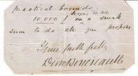 image of AUTOGRAPH: Close of a letter signed by the Irish Actor_Playwright DION BOUCICAULT.