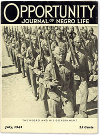 Opportunity: Journal of Negro Life - Vol.XXI, No.3 (July, 1943) by [AFRICAN AMERICANA] [FERGUSON, Dutton] (editor); JOHNSON, Ernest E., Louis Martin, and Pauline Redmond Coggs, et al. (contributors) - 1943