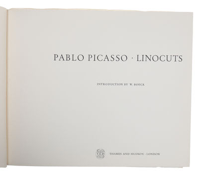 Pablo Picasso - Linocuts. - [PICASSO'S FAMOUS LINOCUTS] (photo 4)