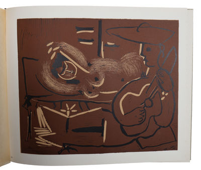 Pablo Picasso - Linocuts. - [PICASSO'S FAMOUS LINOCUTS] (photo 7)