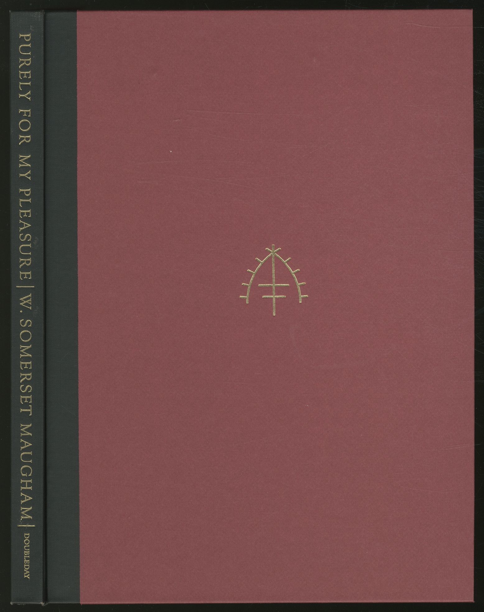 Purely for My Pleasure by MAUGHAM, W. Somerset | Hardcover | 1963