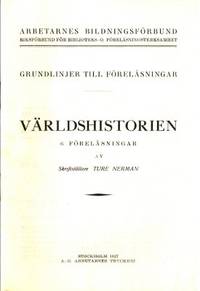 Grundlinjer till föreläsningar. Världshistorien.…