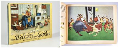 Der Wolkfund die sieben jungen Geisslein.