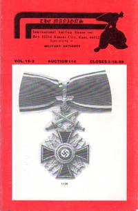 Imperial German Militaria & Fire Arms: Auction 114, Vol. 15-2, Closes 3-16-89