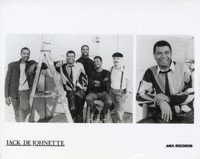 JACK DeJOHNETTE [ca. 1987] Publicity photo