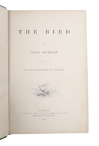 The Bird. With 210 Illustr. by Giacomelli.