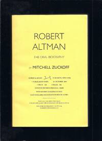 Robert Altman: The Oral Biography
