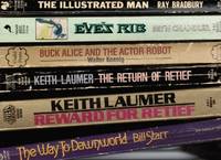 image of The Illustrated Man; Eve's Rib; Buck Alice and the Actor-Robot; the Return of Retief; Reward for Retief; and the Way to Dawnworld (6 Books)