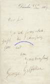 Scottish Poet George Gilfillan Answers An Autograph Request
