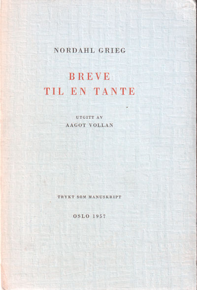Breve til en tante