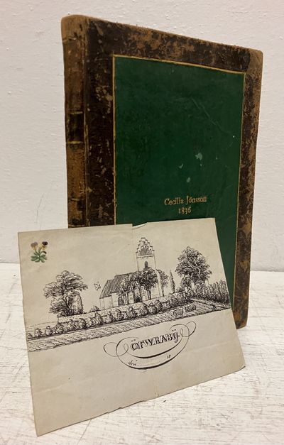 [Poesialbum och dagbok skriven av en ung kvinna i…