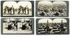 Six 19th century stereoview photographs of DAMASCUS and BEIRUT