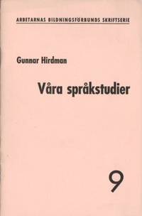 Våra språkstudier.