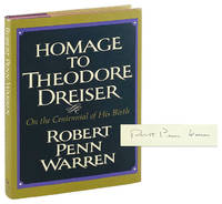 Homage to Theodore Dreiser: August 27, 1871 - December 28, 1945, On The Centennial Of His Birth [Signed]