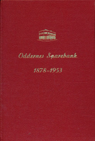 Oddernes Sparebank 1878-1953.