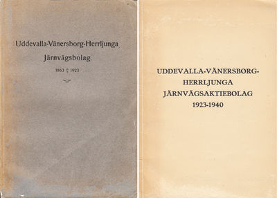 Uddevalla-Vännersborg-Herrljunga Jernvägsbolag…