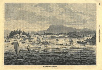 Kaproningen i Sandviken.