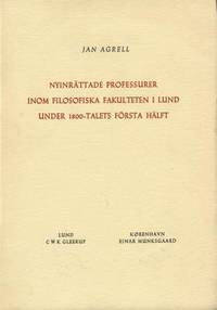 Nyinrättade professurer inom filosofiska…