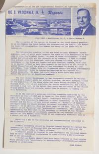 image of Joe D. Waggoner Jr. Reports. No. 6 (July 1963)