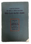 Catalogue of a Choice Collection of High Class Water Colors by Distinguished Foreign and American Artists Selected by Henry B. Pettes, Importing Art Dealer, London ... New York ... Paris Now on View at Lecture Room of the Cincinnati Women's Club