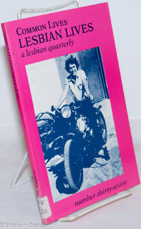image of Common Lives/Lesbian Lives: a lesbian quarterly; #37, Winter 1991