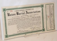 Union Burial Certificate