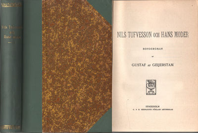 NILS TUFVESSON OCH HANS MODER. Bonderoman.
