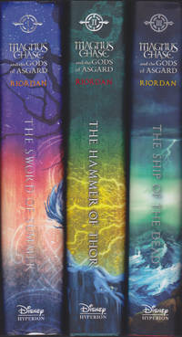 image of Magnus Chase and the Gods of Asgard, complete matching set, First Editions