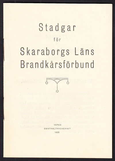 Stadgar för Skaraborgs läns brandkårsförbund.