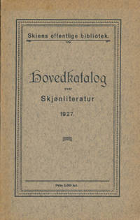 Hovedkatalog over skjønliteratur.